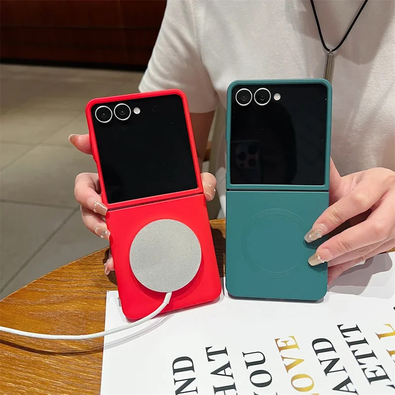 Liquid Silicone Magnetic Phone Case - Vloeibare siliconen zachte magnetische telefoonhoes voor