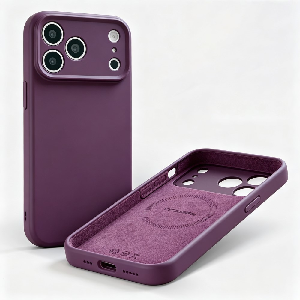 Liquid Silicone Magnetic Phone Case - Luxe vloeibare siliconen magnetische Magsafe hoes