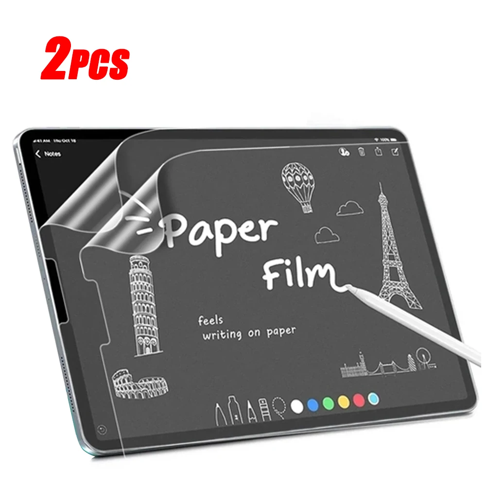 Matte Anti Glare Screen Protector - 2PCS Zoals Papier Matte Film Screen
