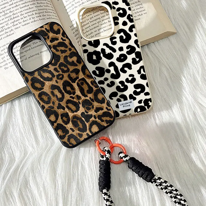 Vintage Floral Pattern Soft Case - Vintage luipaardpatroon hoesje voor Xiaomi 17T
