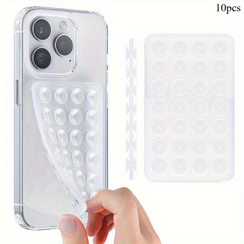 Phone Stands - 10 stuks dubbelzijdige siliconen zuignap telefoonhouder