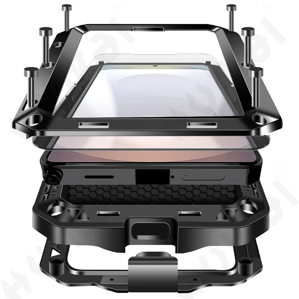 Heavy Duty 360 Full Body Protective Case - Case voor Samsung S26 S25 S24