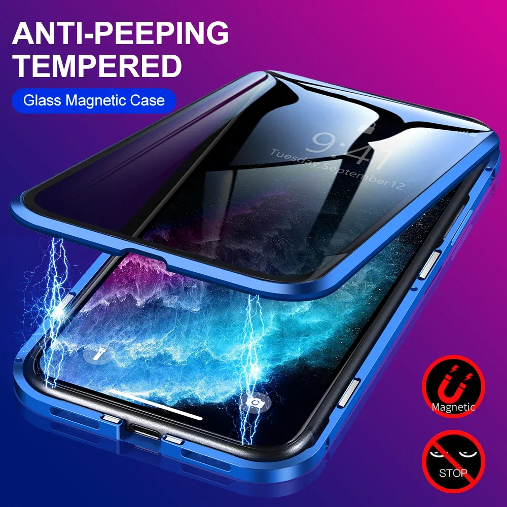 Telefoonhoesje met volledige l - Anti Spy Privacy Glass Case recensie en prijs
