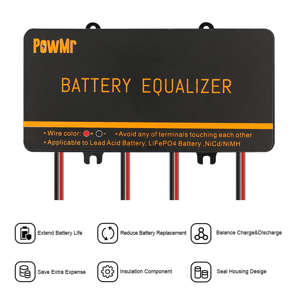 PowMr USA 24V 48V Batterij Equ - Power Banks recensie en prijs