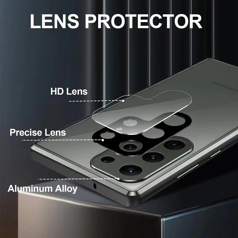 Metalen Telefoon Case dubbelzi - Anti Spy Privacy Glass Case recensie en prijs