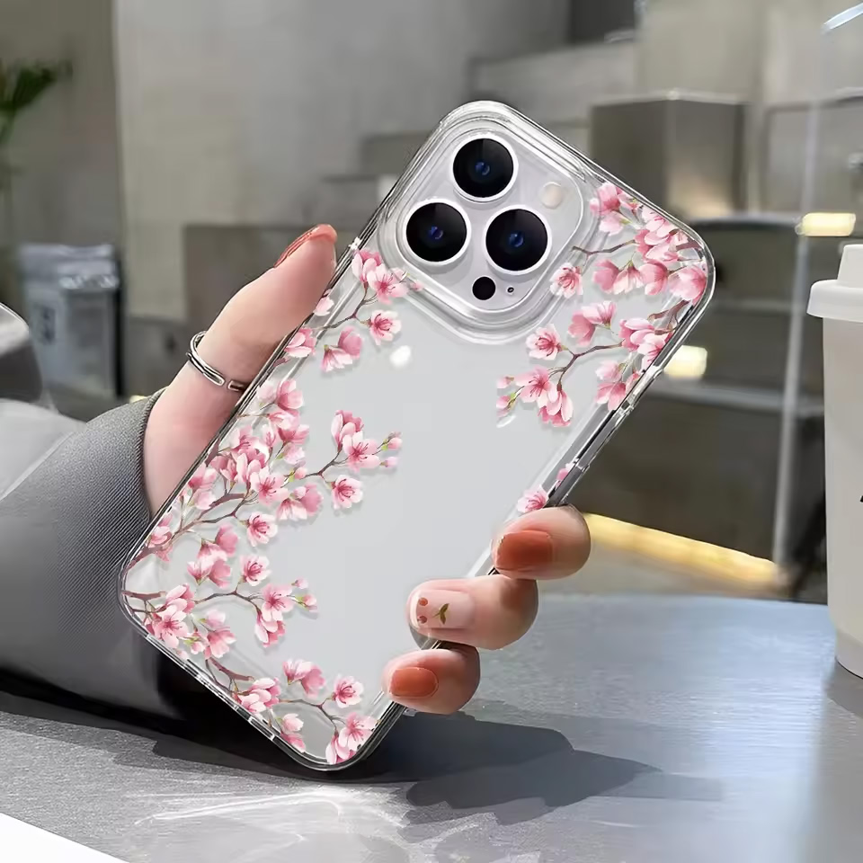Meisjes Bloemen Transparante T - Clear Shockproof Bumper Case recensie en prijs