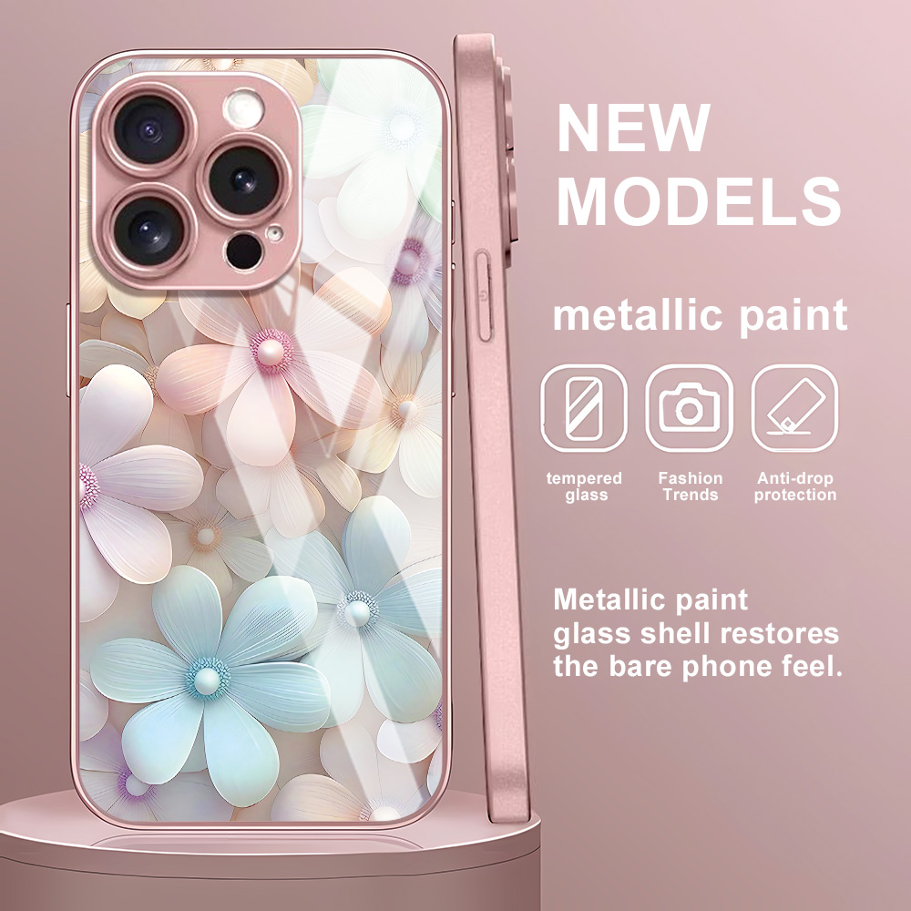 Bloem Gehard Glas Case Voor iP - Screen Protectors recensie en prijs