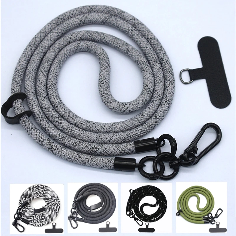 8MM x 120CM Vet Lange Mobiele  - Crossbody Lanyard Neck Strap Case recensie en prijs