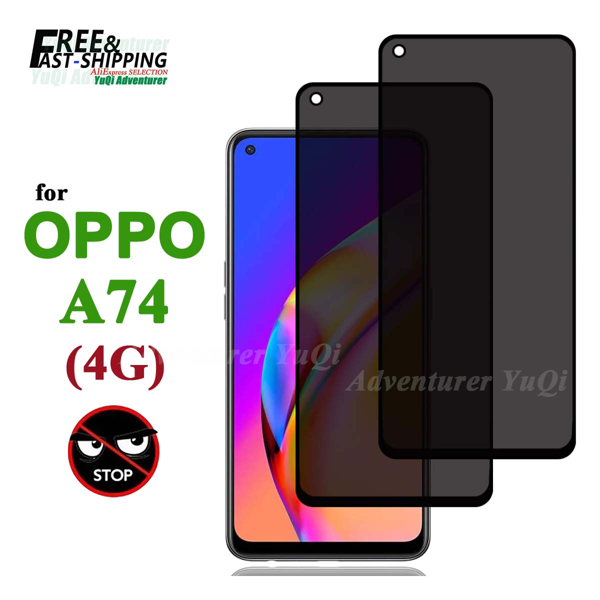 Anti Spy Screen Protector Voor - Anti Spy Privacy Glass Case recensie en prijs