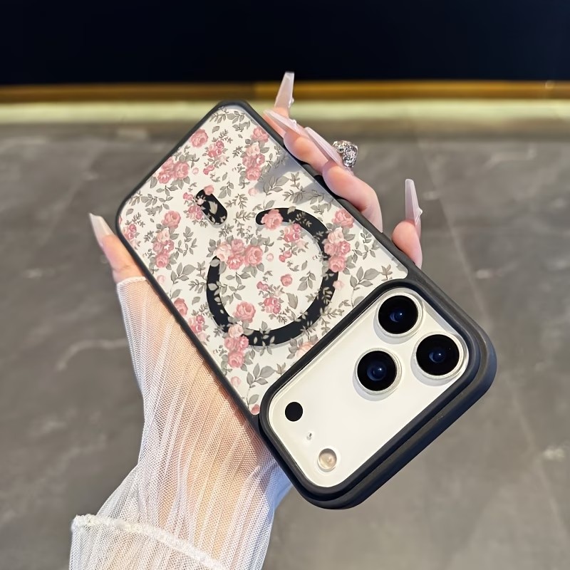 Roze Kleine Rozen Transparante - Clear Shockproof Bumper Case recensie en prijs