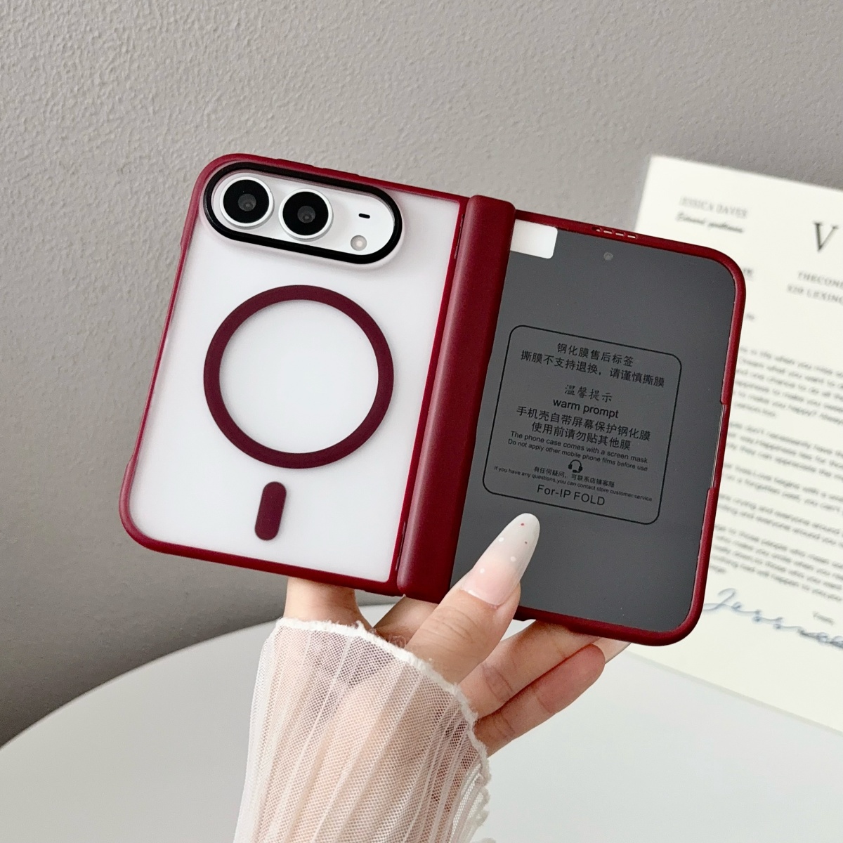 Transparant magnetisch telefoo - Screen Protectors recensie en prijs